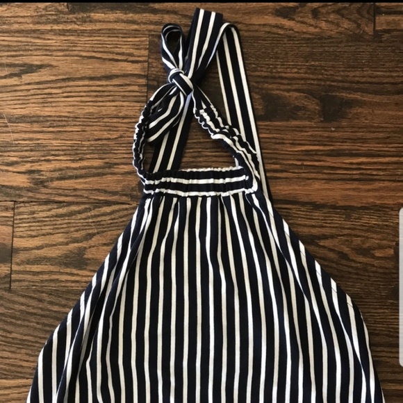 ASOS Striped halter mini - Picture 3 of 4